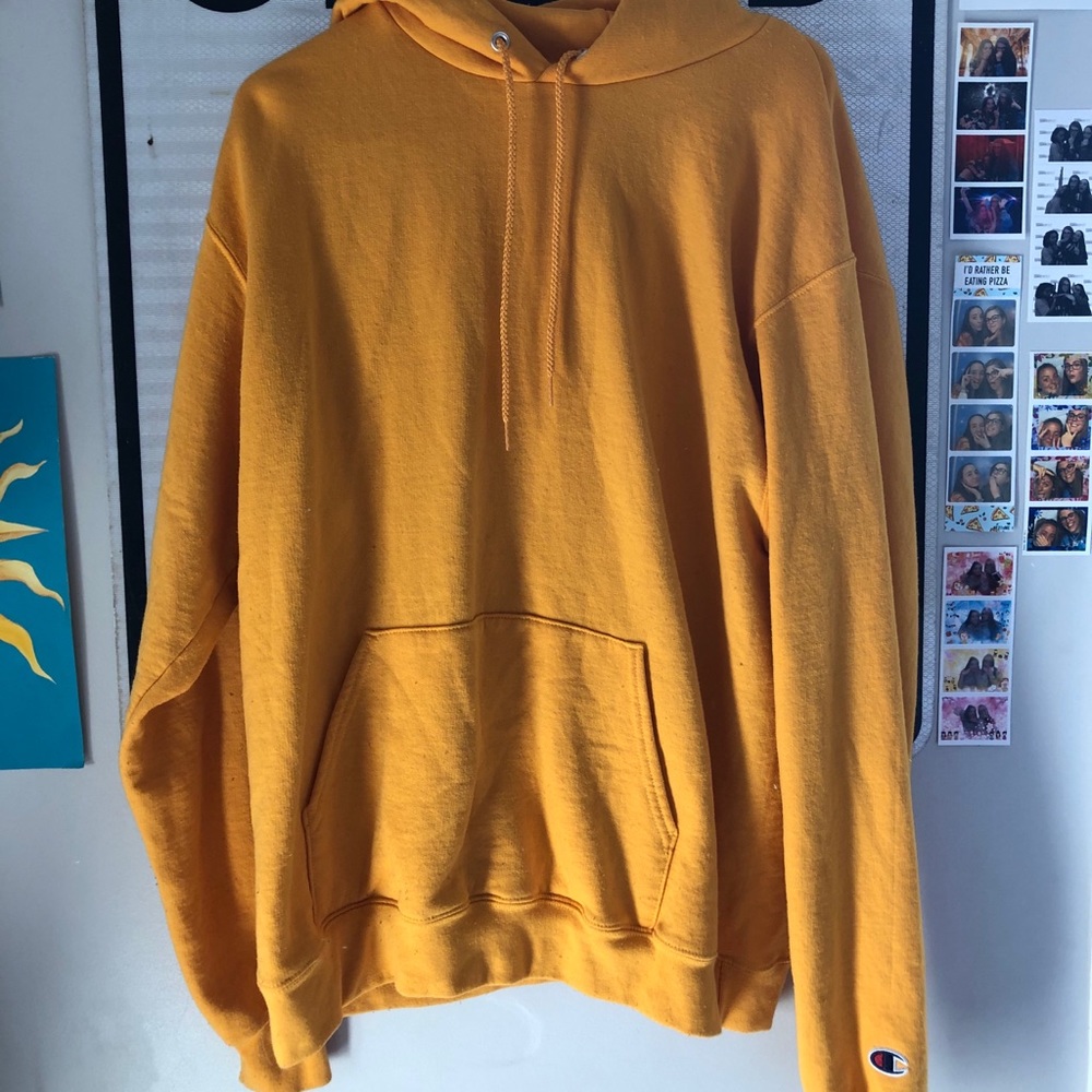Orange/Yellow Champion Sweatshirt